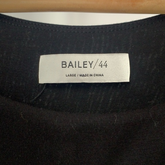 Bailey 44 Karla Could Shoulder Knit Bodycon Dress‎ in Black Size Large - Picture 3 of 6